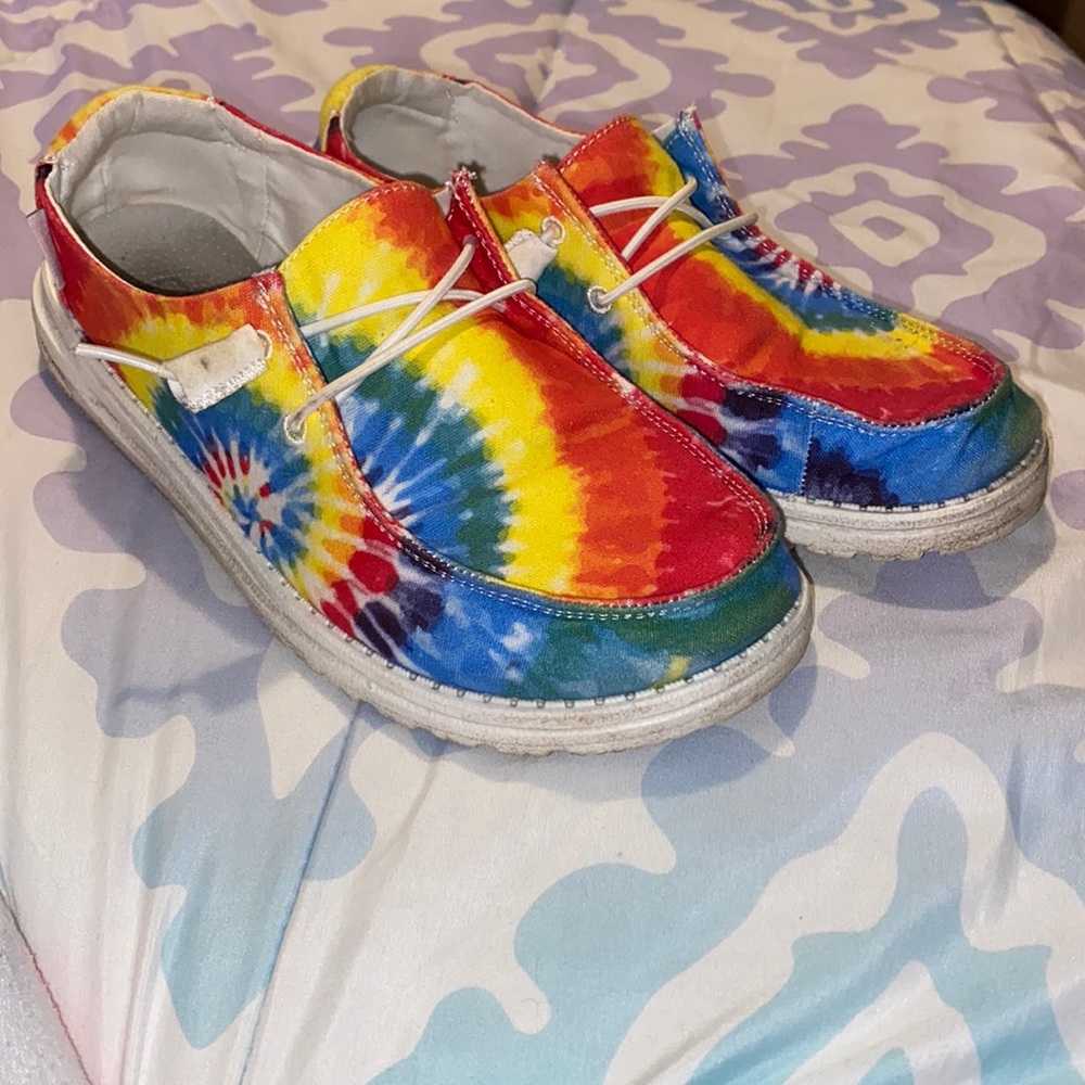 Tie Dye Hey Dudes